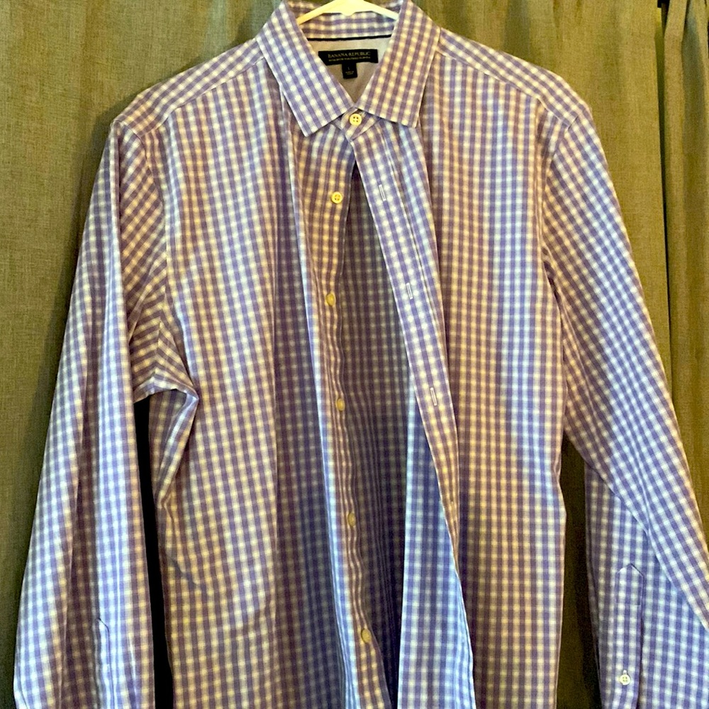 Mens dress shirt L